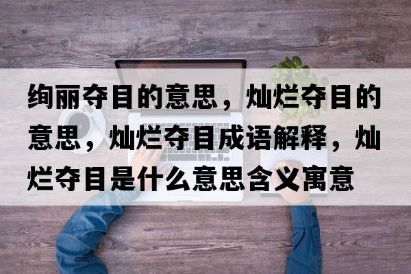 絢麗奪目的意思，燦爛奪目的意思，燦爛奪目成語(yǔ)解釋?zhuān)瑺N爛奪目是什么意思含義寓意