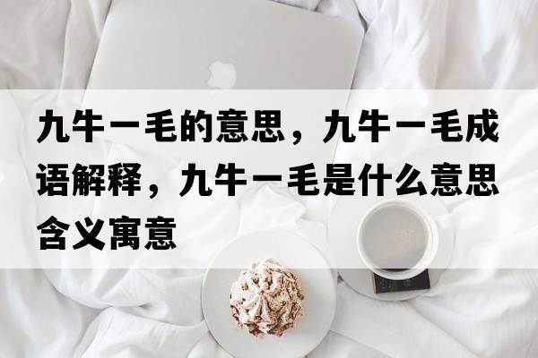 九牛一毛的意思，九牛一毛成語(yǔ)解釋?zhuān)排Ｒ幻鞘裁匆馑己x寓意