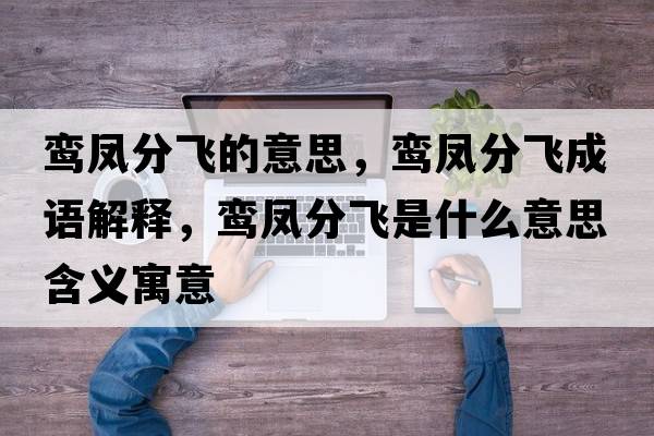 鸞鳳分飛的意思，鸞鳳分飛成語(yǔ)解釋?zhuān)[鳳分飛是什么意思含義寓意