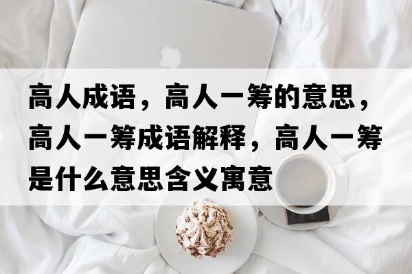 高人成語(yǔ)，高人一籌的意思，高人一籌成語(yǔ)解釋?zhuān)呷艘换I是什么意思含義寓意