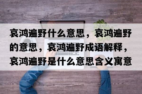 哀鴻遍野什么意思，哀鴻遍野的意思，哀鴻遍野成語(yǔ)解釋?zhuān)櫛橐笆鞘裁匆馑己x寓意