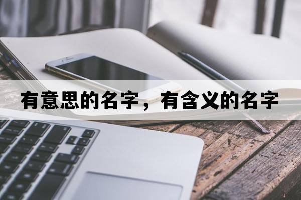 有意思的名字，有含義的名字