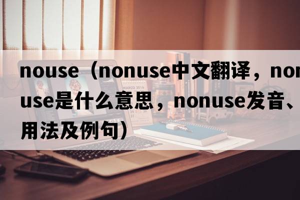 nouse（nonuse中文翻譯，nonuse是什么意思，nonuse發(fā)音、用法及例句）