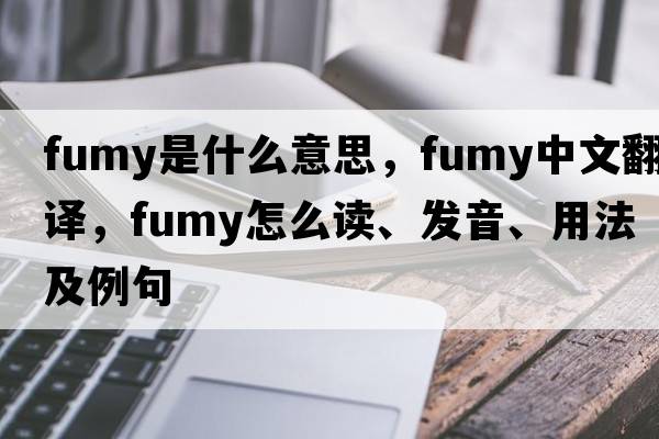 fumy是什么意思，fumy中文翻譯，fumy怎么讀、發(fā)音、用法及例句