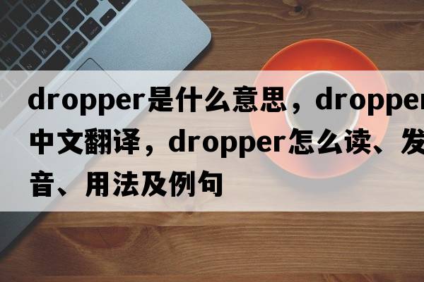 dropper是什么意思，dropper中文翻譯，dropper怎么讀、發(fā)音、用法及例句