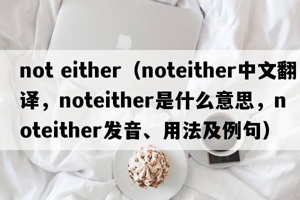 not either（noteither中文翻譯，noteither是什么意思，noteither發(fā)音、用法及例句）