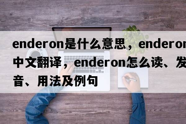 enderon是什么意思，enderon中文翻譯，enderon怎么讀、發(fā)音、用法及例句