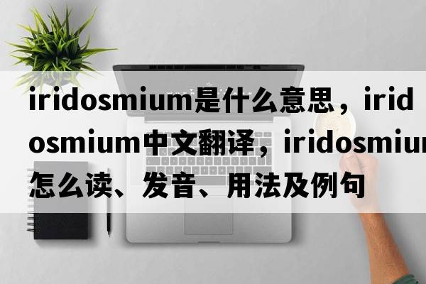 iridosmium是什么意思，iridosmium中文翻譯，iridosmium怎么讀、發(fā)音、用法及例句