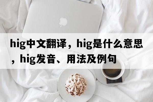 hig中文翻譯，hig是什么意思，hig發(fā)音、用法及例句