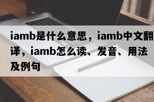 iamb是什么意思，iamb中文翻譯，iamb怎么讀、發(fā)音、用法及例句
