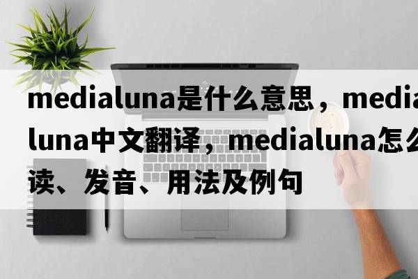 Medialuna是什么意思，Medialuna中文翻譯，Medialuna怎么讀、發(fā)音、用法及例句