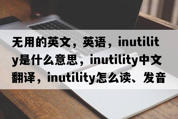 無(wú)用的英文，英語(yǔ)，inutility是什么意思，inutility中文翻譯，inutility怎么讀、發(fā)音、用法及例句