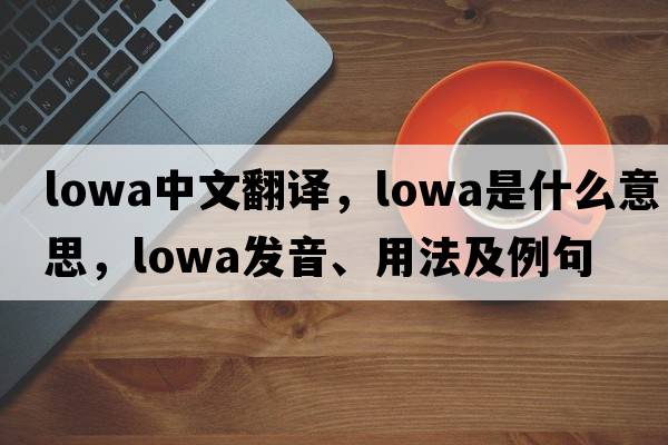 lowa中文翻譯，lowa是什么意思，lowa發(fā)音、用法及例句