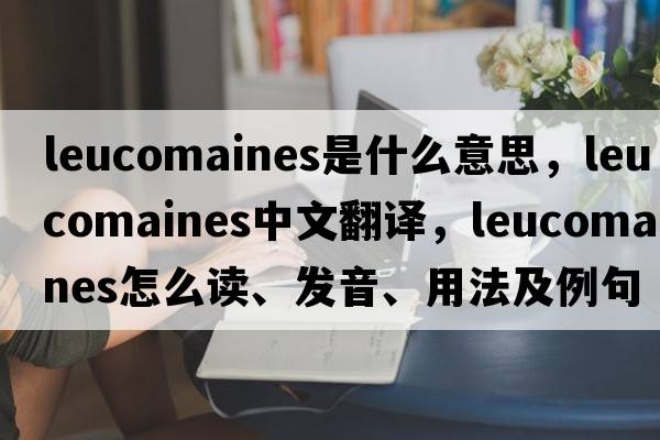 leucomaines是什么意思，leucomaines中文翻譯，leucomaines怎么讀、發(fā)音、用法及例句
