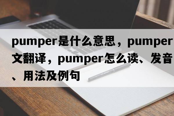 pumper是什么意思，pumper中文翻譯，pumper怎么讀、發(fā)音、用法及例句