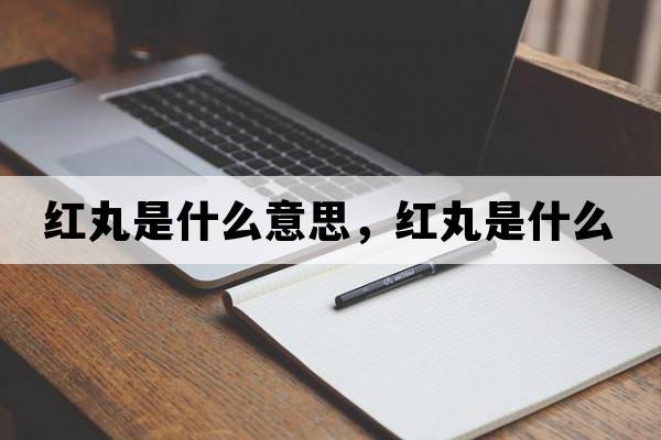 紅丸是什么意思，紅丸是什么