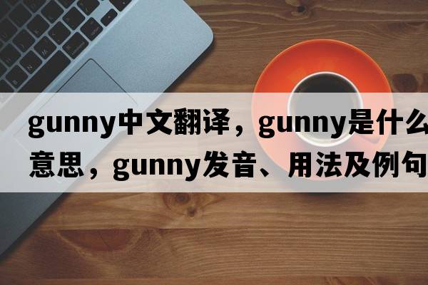 gunny中文翻譯，gunny是什么意思，gunny發(fā)音、用法及例句