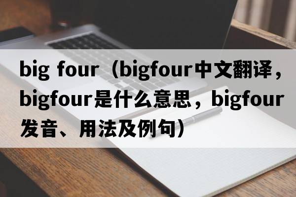 big four（bigfour中文翻譯，bigfour是什么意思，bigfour發(fā)音、用法及例句）