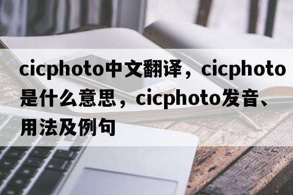 cicphoto中文翻譯，cicphoto是什么意思，cicphoto發(fā)音、用法及例句