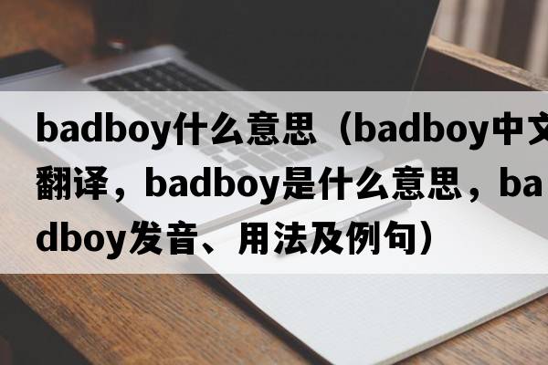 badboy什么意思（badboy中文翻譯，badboy是什么意思，badboy發(fā)音、用法及例句）