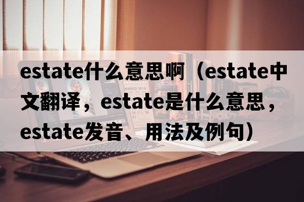 estate什么意思?。╡state中文翻譯，estate是什么意思，estate發(fā)音、用法及例句）
