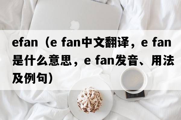 efan（e fan中文翻譯，e fan是什么意思，e fan發(fā)音、用法及例句）