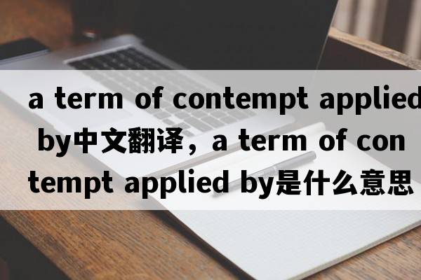 a term of contempt applied by中文翻譯，a term of contempt applied by是什么意思，a term of contempt applied by發(fā)音