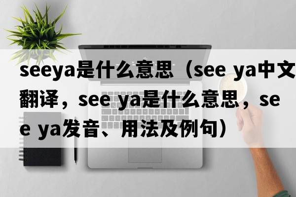 seeya是什么意思（See ya中文翻譯，See ya是什么意思，See ya發(fā)音、用法及例句）