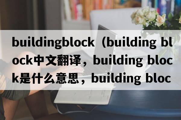 buildingblock（building block中文翻譯，building block是什么意思，building block發(fā)音、用法及例句）