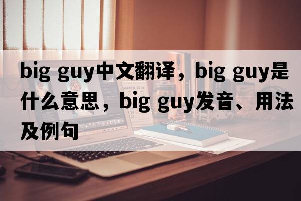 big guy中文翻譯，big guy是什么意思，big guy發(fā)音、用法及例句
