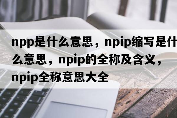 npp是什么意思，npip縮寫(xiě)是什么意思，npip的全稱(chēng)及含義，npip全稱(chēng)意思大全
