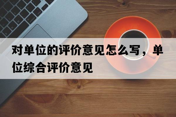 對單位的評價(jià)意見(jiàn)怎么寫(xiě)，單位綜合評價(jià)意見(jiàn)