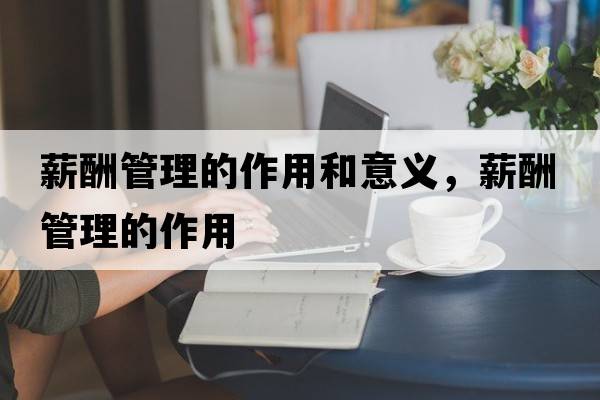 薪酬管理的作用和意義，薪酬管理的作用