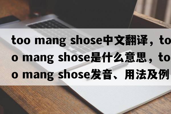 too mang shose中文翻譯，too mang shose是什么意思，too mang shose發(fā)音、用法及例句