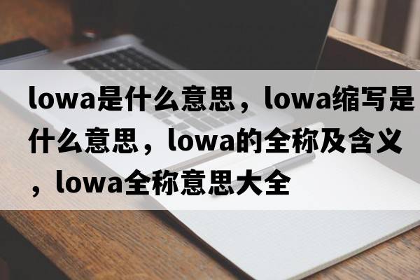 lowa是什么意思，lowa縮寫(xiě)是什么意思，lowa的全稱(chēng)及含義，lowa全稱(chēng)意思大全