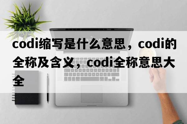 codi縮寫(xiě)是什么意思，codi的全稱(chēng)及含義，codi全稱(chēng)意思大全
