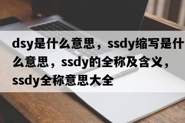 dsy是什么意思，ssdy縮寫(xiě)是什么意思，ssdy的全稱(chēng)及含義，ssdy全稱(chēng)意思大全