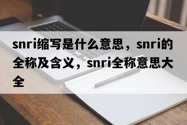 snri縮寫(xiě)是什么意思，snri的全稱(chēng)及含義，snri全稱(chēng)意思大全