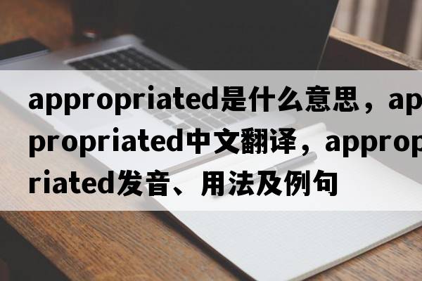 appropriated是什么意思，appropriated中文翻譯，appropriated發(fā)音、用法及例句