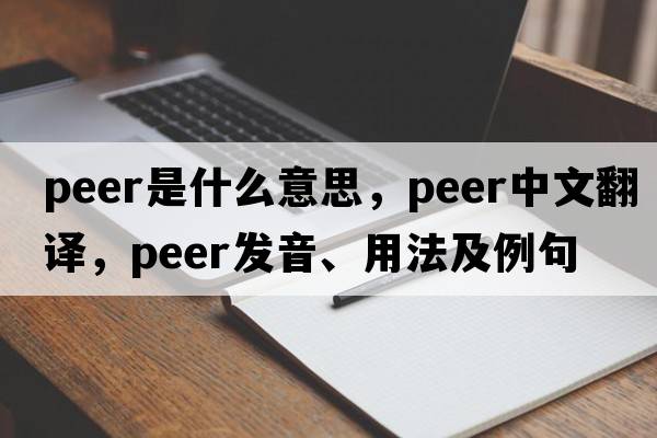 peer是什么意思，peer中文翻譯，peer發(fā)音、用法及例句