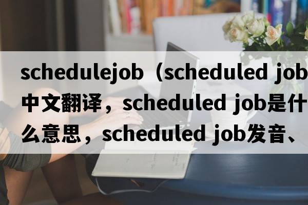 schedulejob（scheduled job中文翻譯，scheduled job是什么意思，scheduled job發(fā)音、用法及例句）