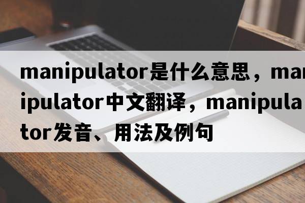 manipulator是什么意思，manipulator中文翻譯，manipulator發(fā)音、用法及例句